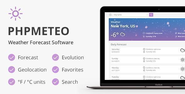 phpMeteo - Weather Forecast Platform